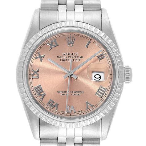 rolex datejust 36 salmon dial